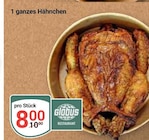 1 ganzes Hähnchen bei GLOBUS im Prospekt "" für 8,00 €