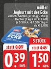Aktuelles Joghurt mit der Ecke Angebot bei E center in Mülheim (Ruhr) ab 0,39 €
