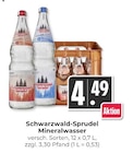 Mineralwasser bei Hieber im Prospekt "" für 4,49 €