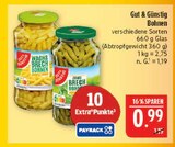 Wachs Brech Bohnen Angebote von Gut & Günstig bei Marktkauf Leipzig für 0,99 €