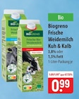 famila Nordost - Biogreno Frische Bio Weidemilch Kuh & Kalb Angebot im Prospekt Biogreno Frische Bio Weidemilch Kuh & Kalb bei famila Nordost im Prospekt "" für 0,99 €