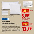 Aktuelle Kopfkissen Angebote bei Lidl in Moers Aktuelles Kopfkissen Polygiene Angebot bei Lidl in Moers ab 5,99 €
