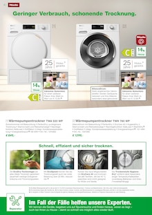 Wäschetrockner im EP: Prospekt "Miele Hausgeräte -effizient und langlebig-" mit 12 Seiten (Bremen)