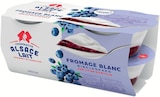 Fromage Blanc Nature Bibeleskaes sur Lit de Fruit à Supermarchés Match dans Wisches