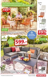 Aktueller Segmüller Prospekt mit Terrassenmöbel, "Gartenmöbel Fachzentrum", Seite 3