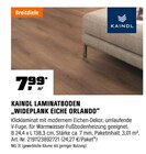 Aktuelle Laminat Angebote bei OBI in Pforzheim Aktuelles Laminatboden Wideplank Eiche Orlando Angebot bei OBI in Pforzheim ab 24,27 €