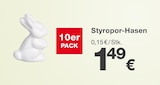 Styropor-Hasen von  im aktuellen KiK Prospekt für 1,49 €