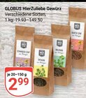 HierZuliebe Gewürz bei GLOBUS im Jena Prospekt für 2,99 €
