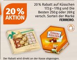 20 % Rabatt im Angebot bei Müller in Meerbusch 20 % Rabatt Angebote von FERRERO bei Müller Meerbusch