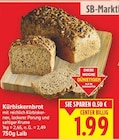 Kürbiskernbrot im E center Prospekt Kürbiskernbrot von im aktuellen E center Prospekt für 1,99 €