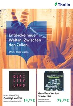 Thalia Prospekt für Lünen mit 1 Seiten Thalia Prospekt für Lünen: "Entdecke neue Welten. Zwischen den Zeilen. Welt - bleib wach.", 1 Seiten, 07.11.2020 - 30.11.2020