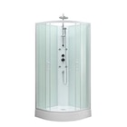 Cabine de douche hydromassante "Onega" - Blanc - L. 85 x l. 85 x H. 225 cm à Brico Dépôt dans Cuxac-Cabardès Cabine de douche hydromassante "Onega" - Blanc - L. 85 x l. 85 x H. 225 cm à Brico Dépôt dans Cuxac-Cabardès