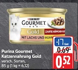 Aktuelles Gourmet Katzennahrung Gold Angebot bei EDEKA in Darmstadt ab 0,52 €