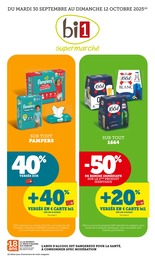 Prospectus Bi1 à Saulieu, "bi1 supermarché", 40 pages, 30/09/2025 - 12/10/2025