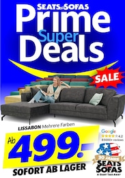 Seats and Sofas Prospekt für Stuttgart mit 1 Seite Seats and Sofas Prospekt für Stuttgart: "PRIME DEALS", 1 Seite, 05.07.2025 - 12.07.2025
