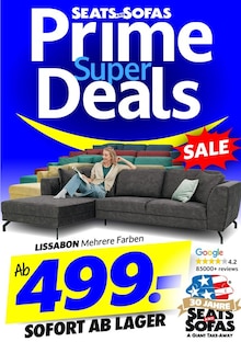 Aktueller Seats and Sofas Würselen Prospekt "PRIME DEALS" mit 1 Seite