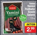 Yamini Truthahn Snack Salami im Angebot bei Zimmermann in Göttingen Yamini Truthahn Snack Salami Angebote von KAMAR bei Zimmermann Göttingen für 2,99 €