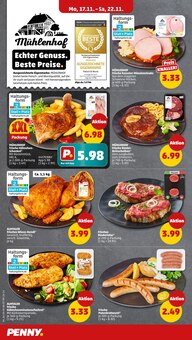 Fleisch im aktuellen Penny Prospekt (Mönchengladbach) Fleisch im Penny Prospekt "Wer günstig will, muss Penny." mit 42 Seiten (Mönchengladbach)