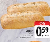 Ciabatta Angebote bei EDEKA Bautzen für 0,59 €