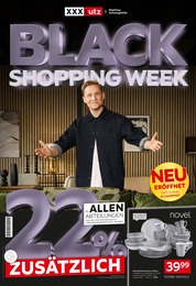 XXXLutz Möbelhäuser Prospekt für Ergoldsbach mit 18 Seiten XXXLutz Möbelhäuser Prospekt für Ergoldsbach: "BLACK SHOPPING WEEK", 18 Seiten, 20.11.2023 - 03.12.2023
