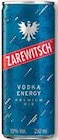 Energy+Vodka im Angebot bei alldrink in Rüsselsheim Energy+Vodka Angebote von Zarewitsch bei alldrink Rüsselsheim für 1,79 €