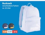 Rucksack im V-Markt Prospekt Rucksack von Puma im aktuellen V-Markt Prospekt für 14,99 €