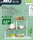 Küchenregal 2-etagig von KESPER im aktuellen Netto mit dem Scottie Prospekt
