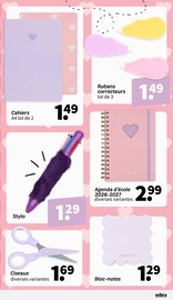 Promos Agenda dans le catalogue "wibra" de Wibra Agenda en promo dans le catalogue Wibra à la page 10