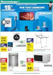 Offre Lave-Linge dans le catalogue Carrefour du moment à la page 74