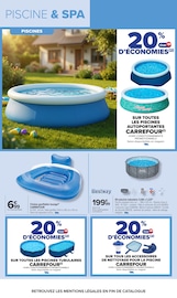 Piscine en promo dans le catalogue Carrefour à la page 11