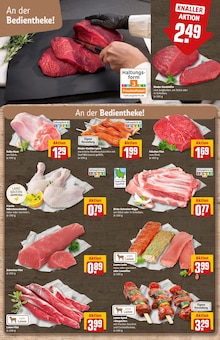 Rindfleisch im REWE Prospekt "Dein Markt" mit 40 Seiten (Hamburg)