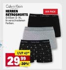 Herren Retroshorts Angebote von Calvin Klein bei Marktkauf Ulm für 29,99 €