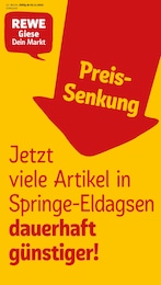REWE Prospekt für Springe mit 32 Seiten REWE Prospekt "Dein Markt" für Springe, 32 Seiten, 03.11.2025 - 08.11.2025