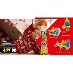 Holz-Spielzeug Bilder-Würfel