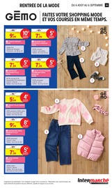 Promos Pantalon Femme dans le catalogue "VIVEMENT LA FIN DES VACANCES" de Intermarché Super Pantalon Femme en promo dans le catalogue Intermarché Super à la page 49