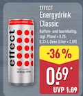 Energydrink Classic im Angebot bei ALDI Nord in Gera Energydrink Classic Angebote von effect bei ALDI Nord Gera für 0,69 €