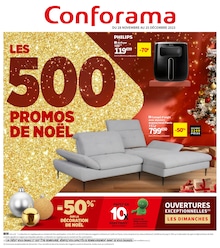 Prospectus Conforama à Courbevoie: "Les 500 promos de Noël", 26} pages, 28/11/2023 - 25/12/2023