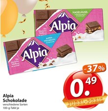Alpia Schokolade bei famila Nordost in Bad Salzuflen Alpia Schokolade im Angebot bei famila Nordost Bad Salzuflen für 0,49 €