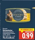 Katzenfutter von Encore im aktuellen E center Prospekt