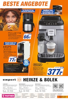 Kaffee im aktuellen expert Prospekt (Coburg) Kaffee im expert Prospekt "Top Angebote" mit 14 Seiten (Coburg)