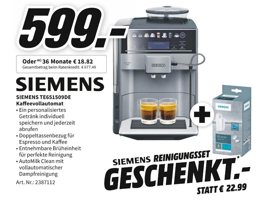 Media-Markt Kaufbeuren - Kaffeevollautomat Kaffeevollautomat Angebot bei Media-Markt Kaufbeuren im Prospekt Top Angebote
