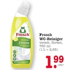WC-Reiniger Zitrone im Angebot bei E center in Offenbach WC-Reiniger Zitrone Angebote von Frosch bei E center Offenbach für 1,99 €