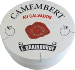 Camembert au calvados - E. GRAINDORGE à 3,79 € dans le catalogue Aldi