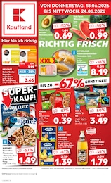 Kaufland Prospekt für Wolfhagen mit 56 Seiten Kaufland Prospekt für Wolfhagen: "Hier bin ich richtig", 56 Seiten, 18.06.2026 - 24.06.2026