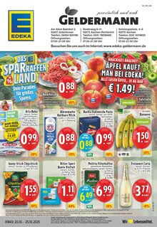 EDEKA Prospekt der Woche "Aktuelle Angebote" Seite 1, 20.10.2025 bis 25.10.2025 für Aachen Aktueller EDEKA Prospekt "Aktuelle Angebote" Seite 1 von 24 Seiten für Aachen