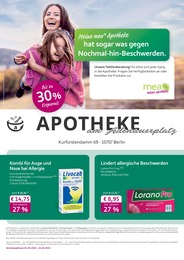 mea - meine apotheke Prospekt für Berlin: "Unsere März-Angebote", 4 Seiten, 01.03.2025 - 31.03.2025