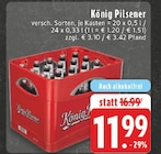 Aktuelles König Pilsener Angebot bei E center in Rheda-Wiedenbrück ab 11,99 €
