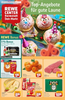 REWE Prospekt "Dein Markt" mit  Seiten (Darmstadt)