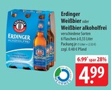 Weißbier Angebote von Erdinger bei famila Nordost Neustadt für 4,99 €