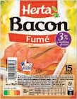 Bacon Fumé - HERTA en promo chez U Express Bacon Fumé - HERTA dans le catalogue U Express
